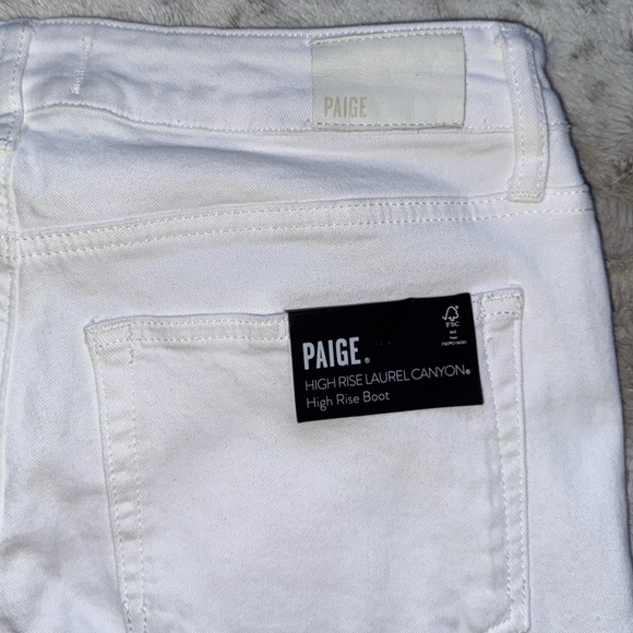 NWT💕Paige Laurel Canyon High Rise Flare Jeans Size 30 - Picture 10 of 16